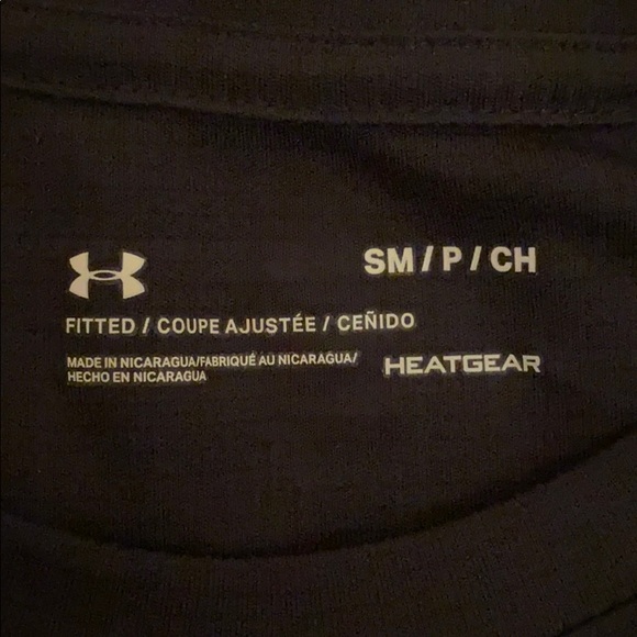 Black athletic SM t-shirt - Picture 3 of 3